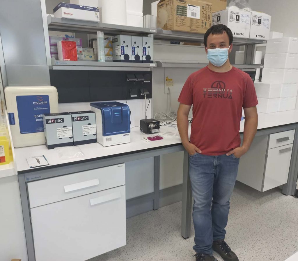 Nueva instalación de un analizador de fragmentos QSep1 en Anbiolab