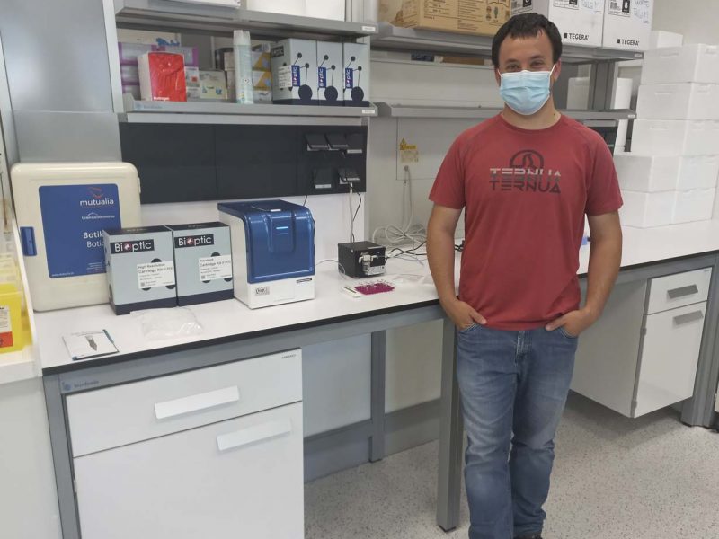 Nueva instalación de un analizador de fragmentos QSep1 en Anbiolab