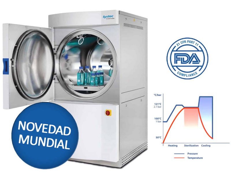 Autoclaves modernos para laboratorios